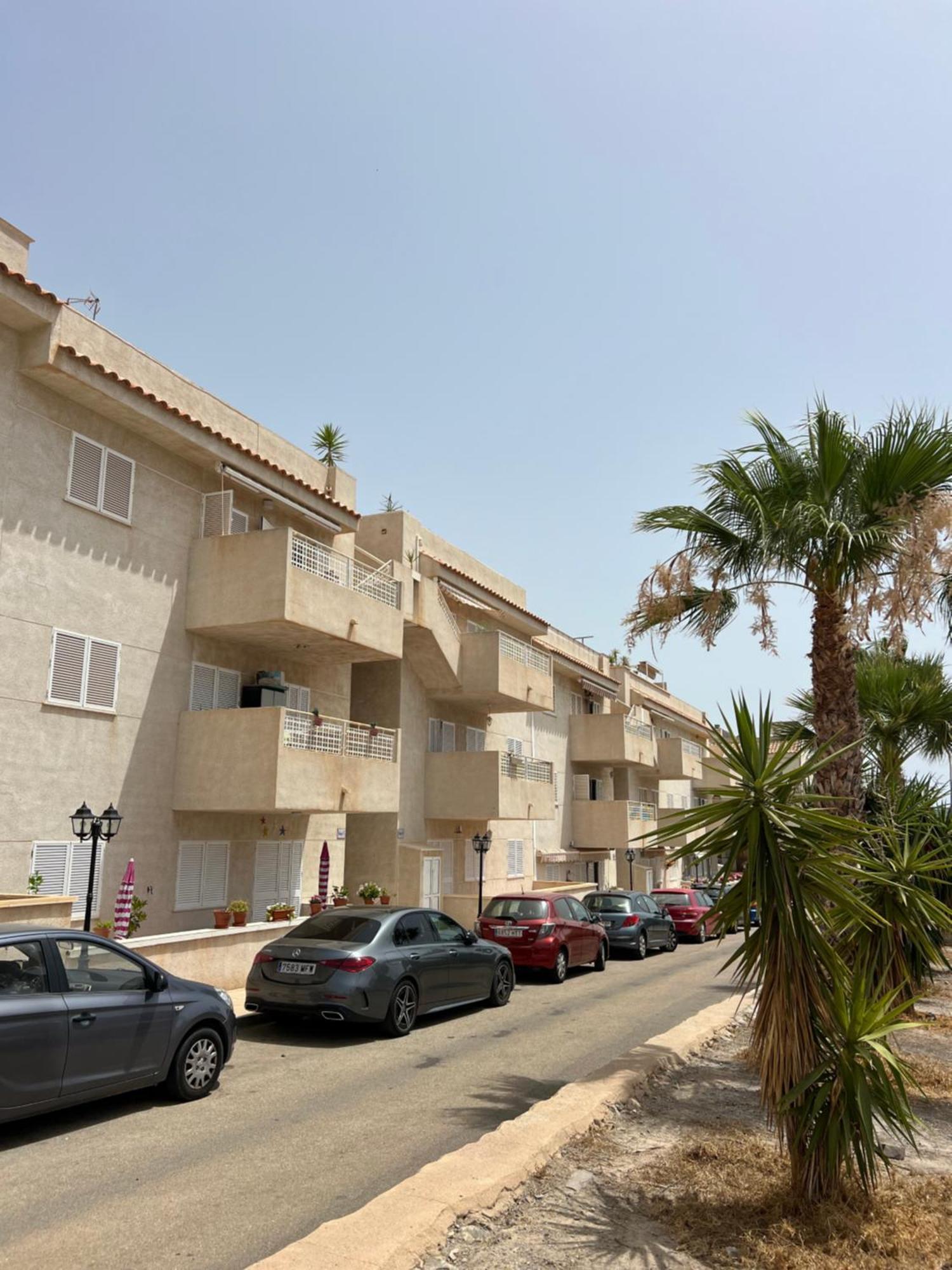 Piso Con Ac, Piscina Y Pista De Padel Y Tenis En Águilas Екстериор снимка